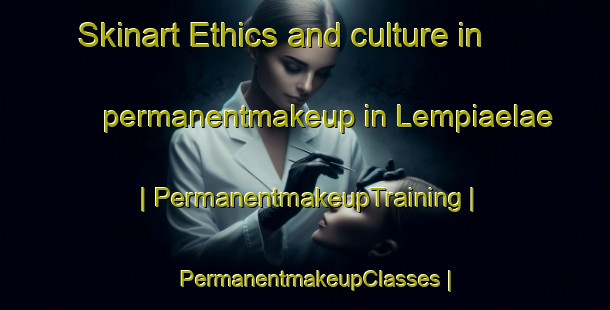 Skinart Ethics and culture in permanentmakeup in Lempiaelae | PermanentmakeupTraining | PermanentmakeupClasses | SkinartTraining-Finland